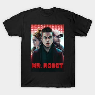 Robot Show Illustration T-Shirt